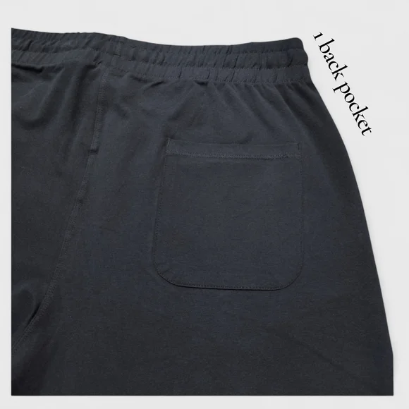 Cakulo Black Soft & Comfy Cropped Capri Pants Size XL - Picture 9 of 10